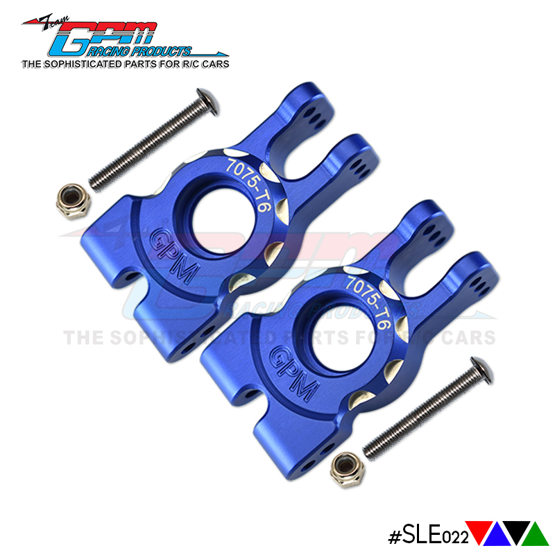 ALUMINUM 7075-T6 REAR KNUCKLE ARM SLE022 for 1/8 scale Traxxas 4WD Sledge RC monster truck 95076-4